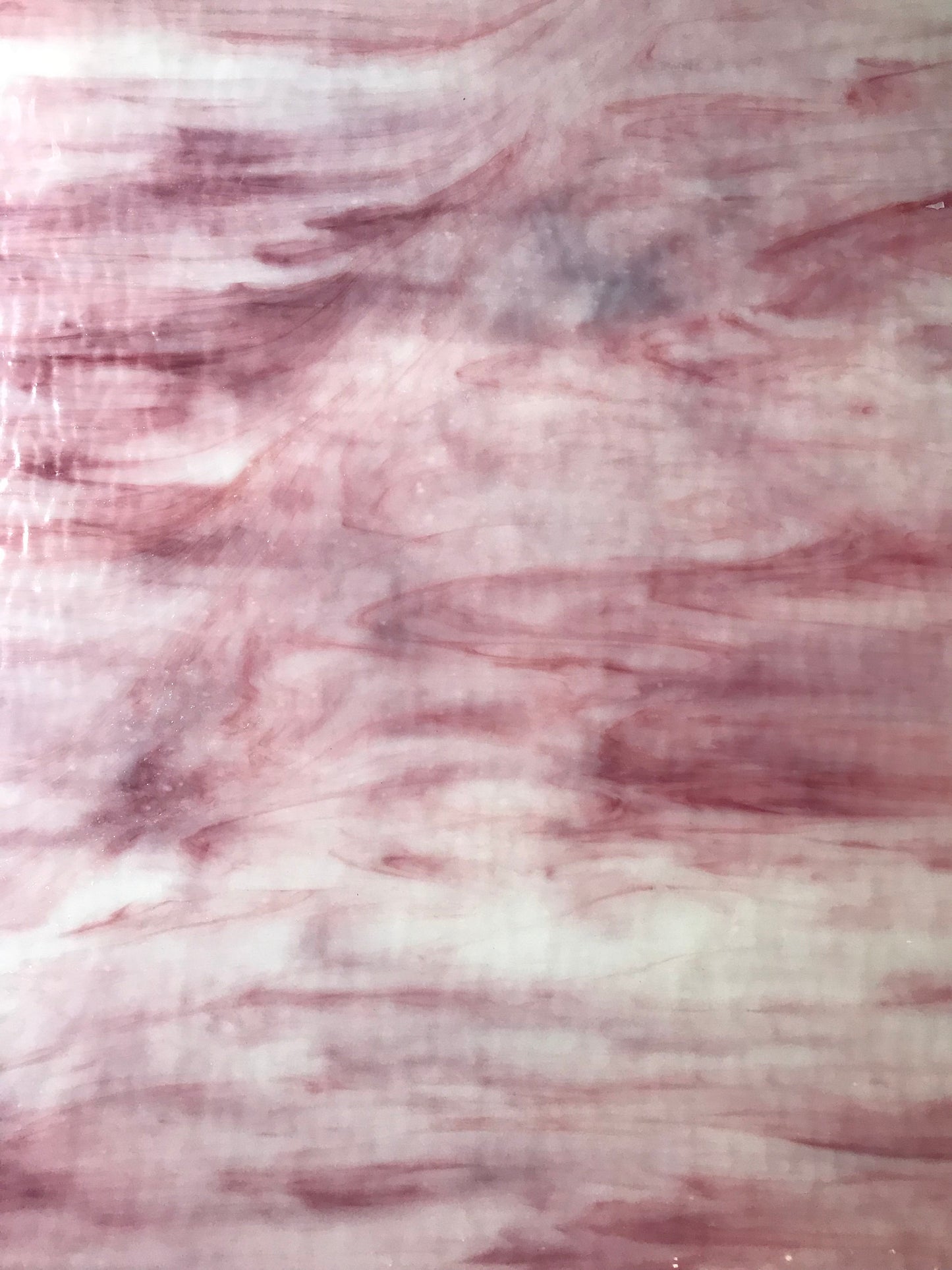 8” x 6" - Gold Pink and White Opal Ripple (Wissmach 7 D RIP)