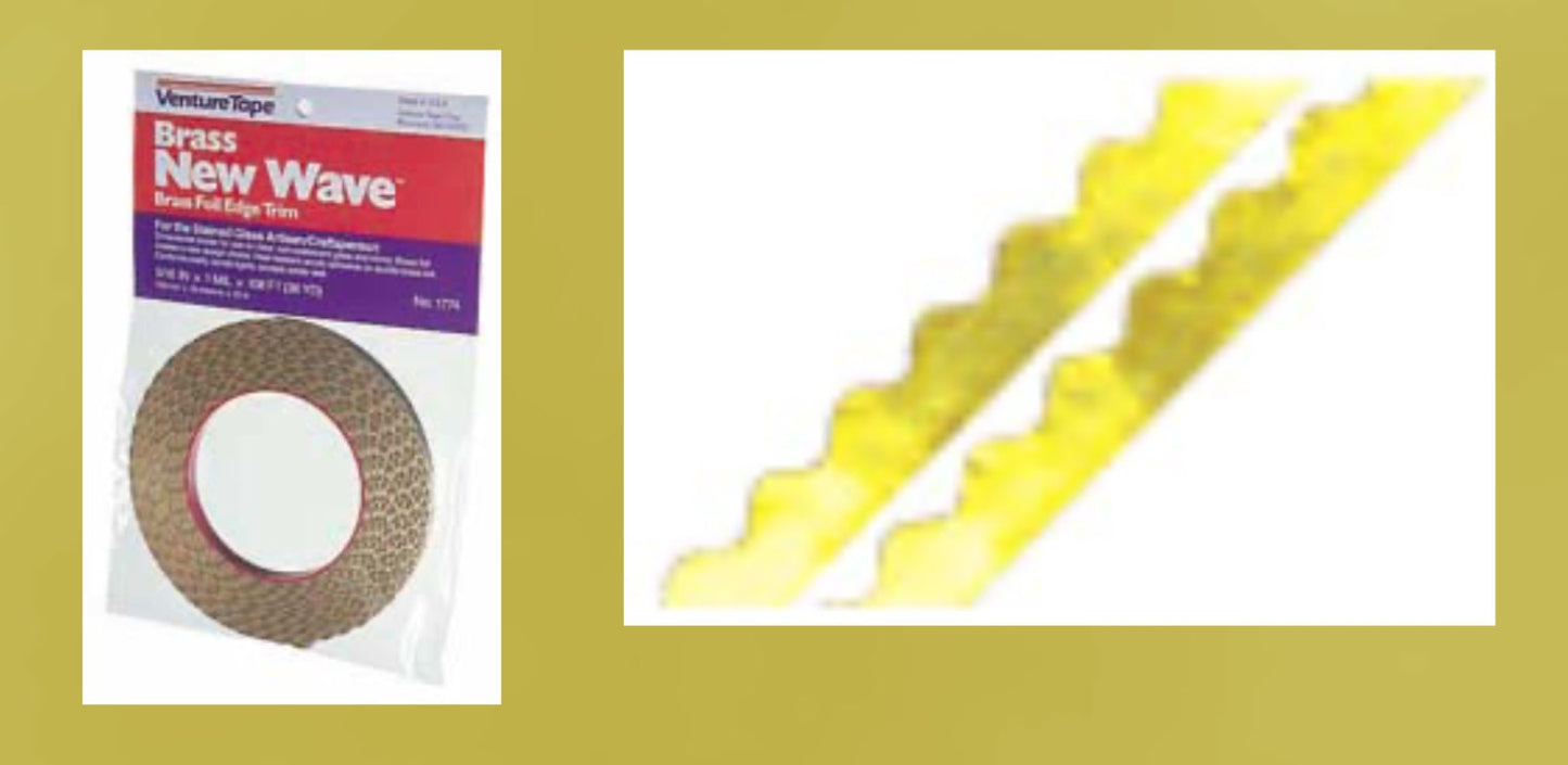 Venture Tape New Wave -Brass Foil - 5/16” x 36 Yds
