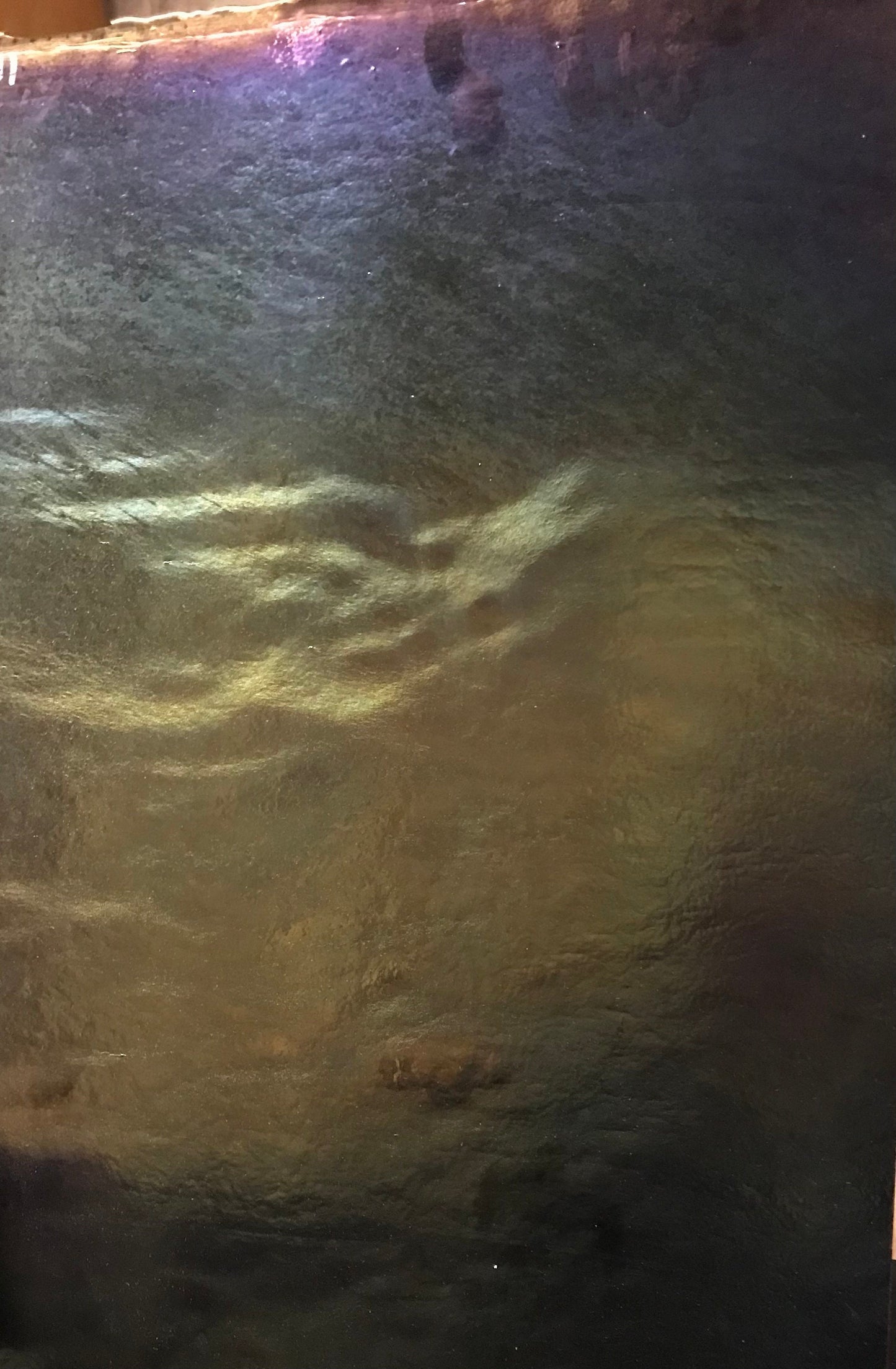 12" x 12" - Thin Solid Black Iridescent (Oceanside (Uroboros 61-56-96 IR)