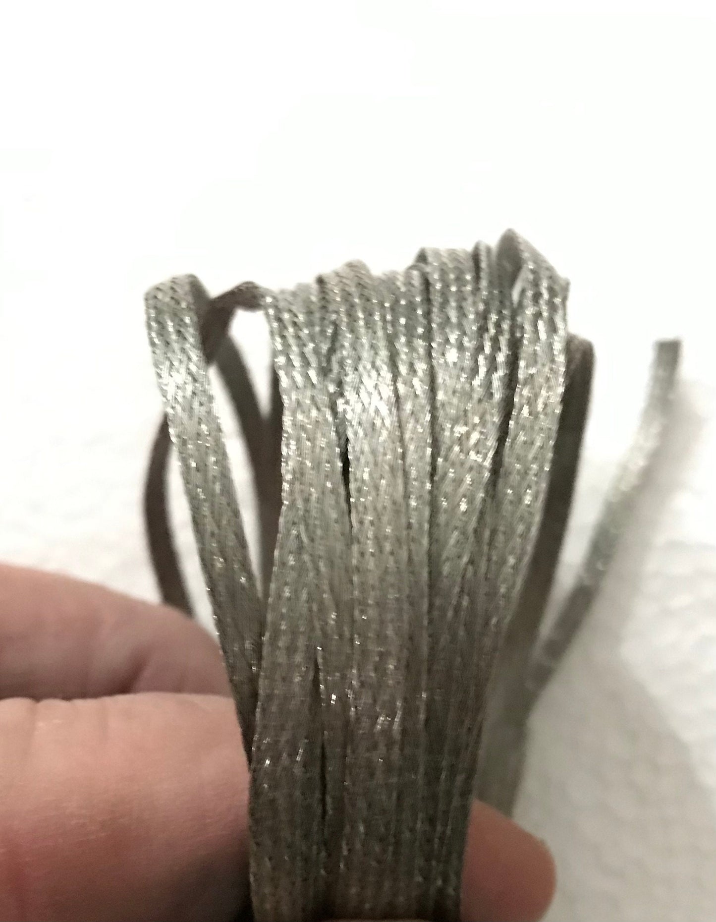 Braided and Tinned Copper Wire - Reinforcement 10 ft - Stained glass supplies