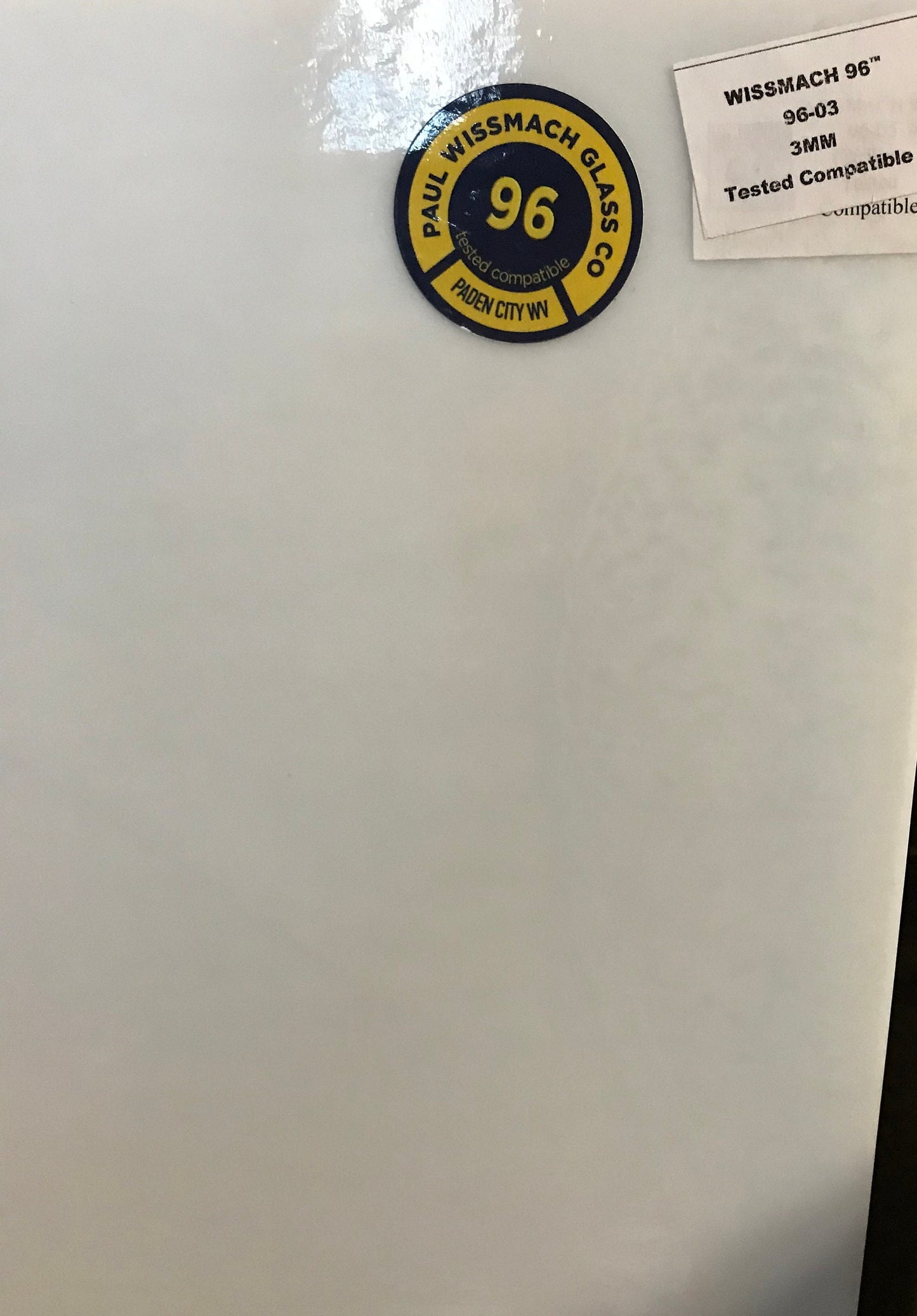 10.5" x 10.5" White (Wissmach 96-03)