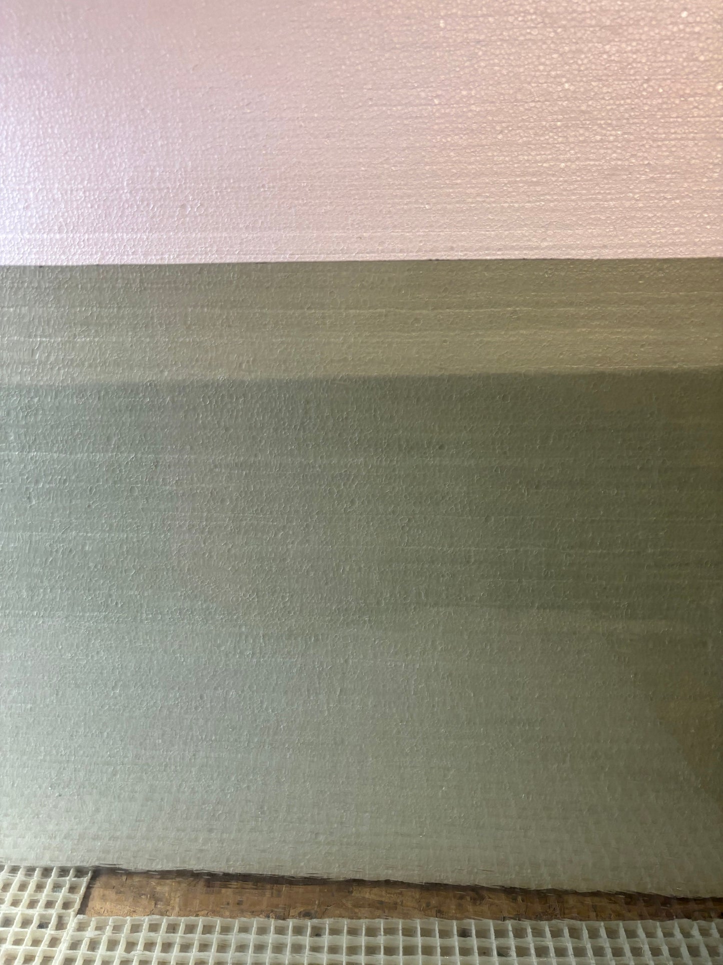 12" x 12" Krosno Mouth Blown Light Gray **PLEASE READ*