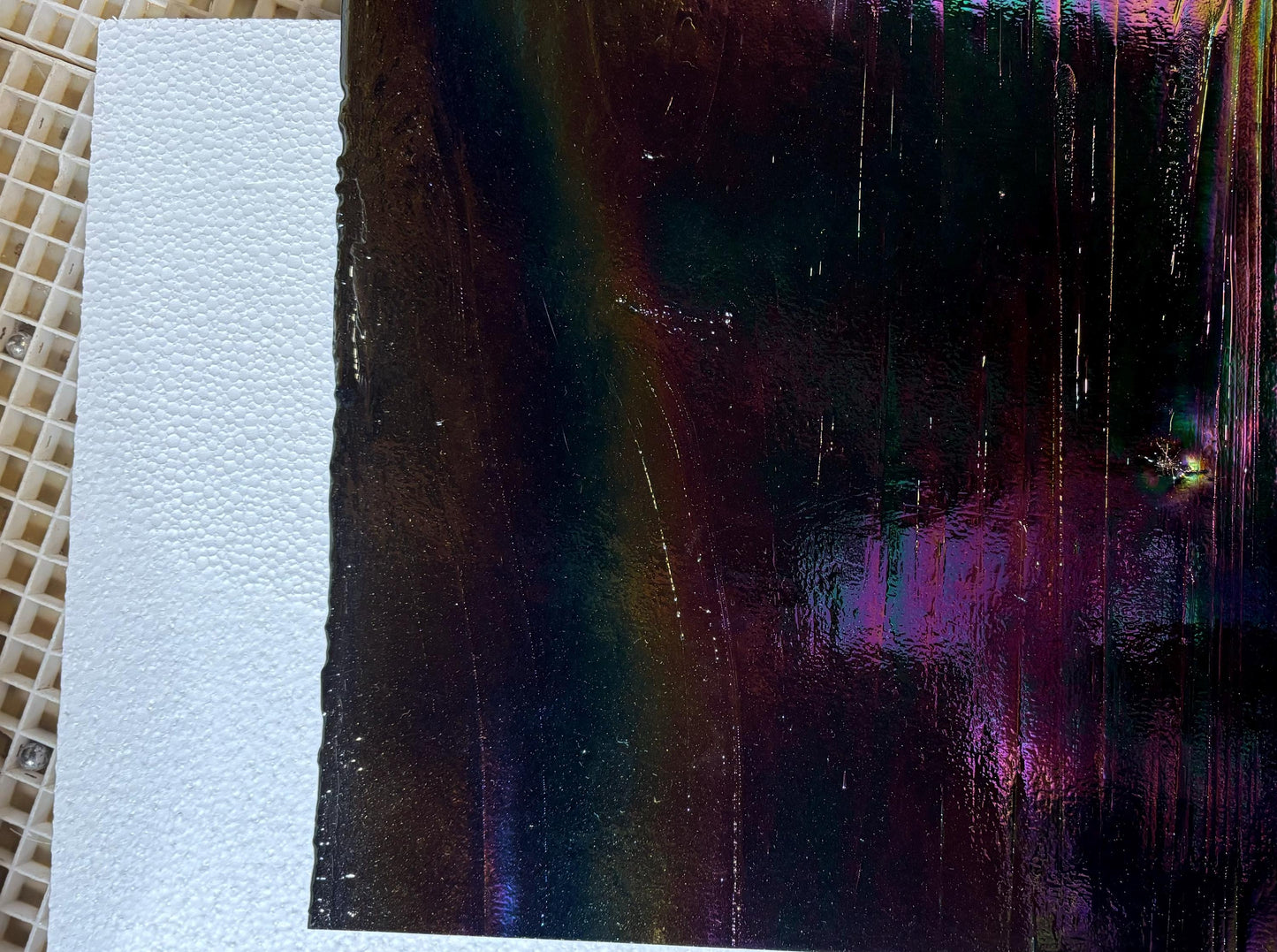 12" x 12" Jet Black Iridized (Youghiogheny Y96-737)