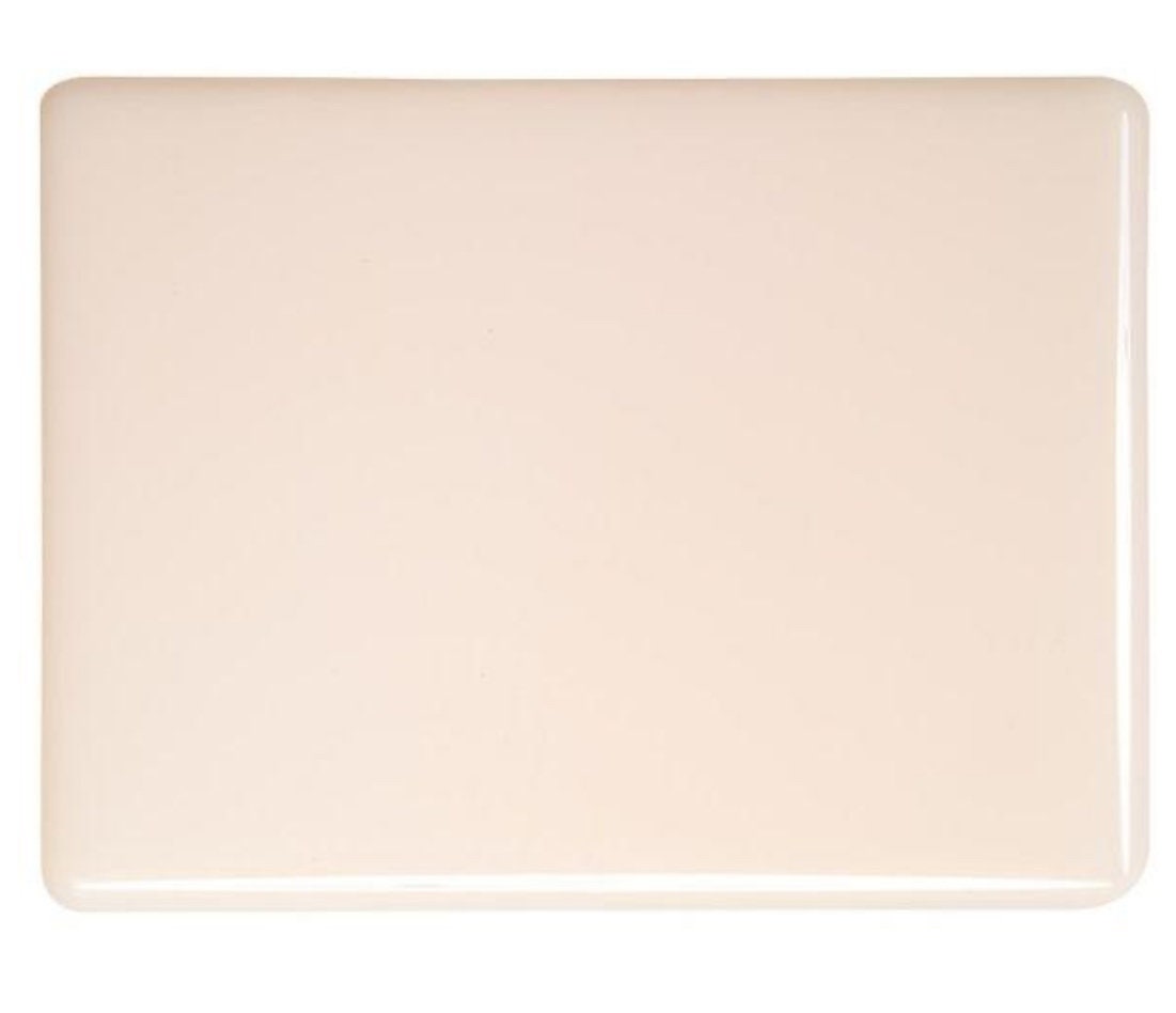 10" x 10" - Light Peach Cream Opal (B 0034-00 F)
