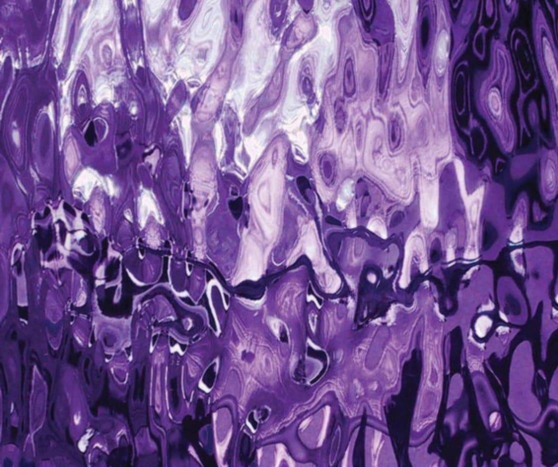 8” x 6” UltraViolet Purple SilverCoat (Mirror) PLEASE READ