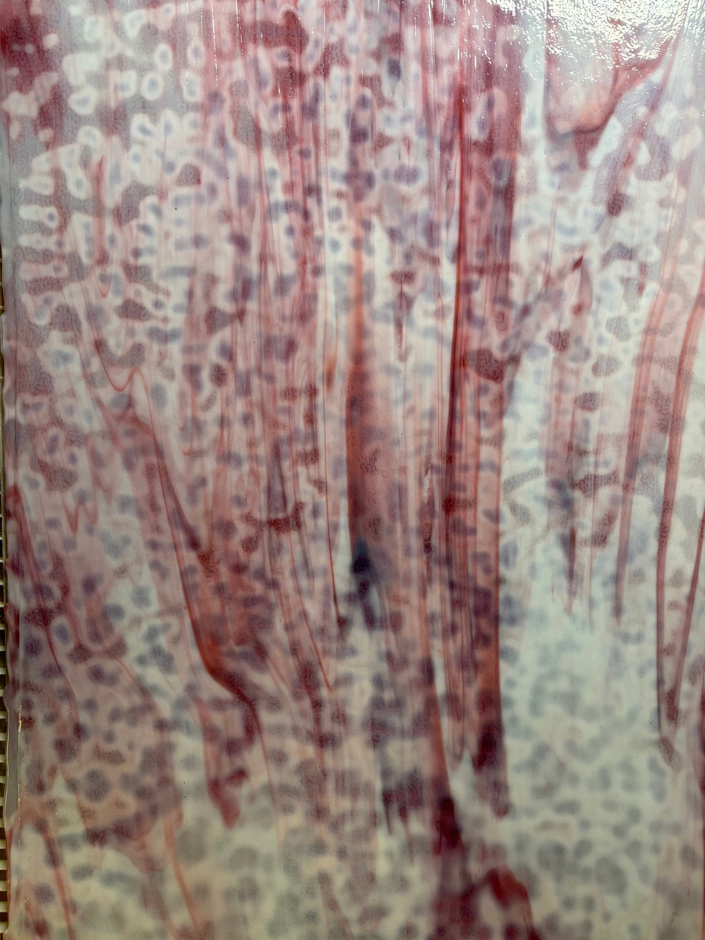 11" x 12" Gold Pink and White Mottle (Youghiogheny 3007 Circa)