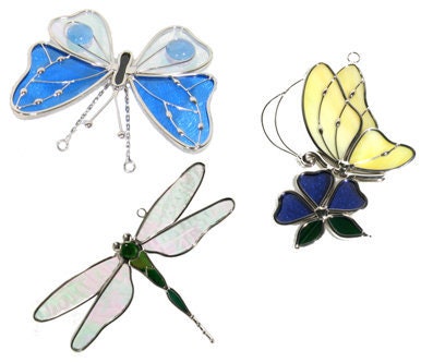 KIT - Pre-cut Insect Trio - Stained Glass *PLEASE READ