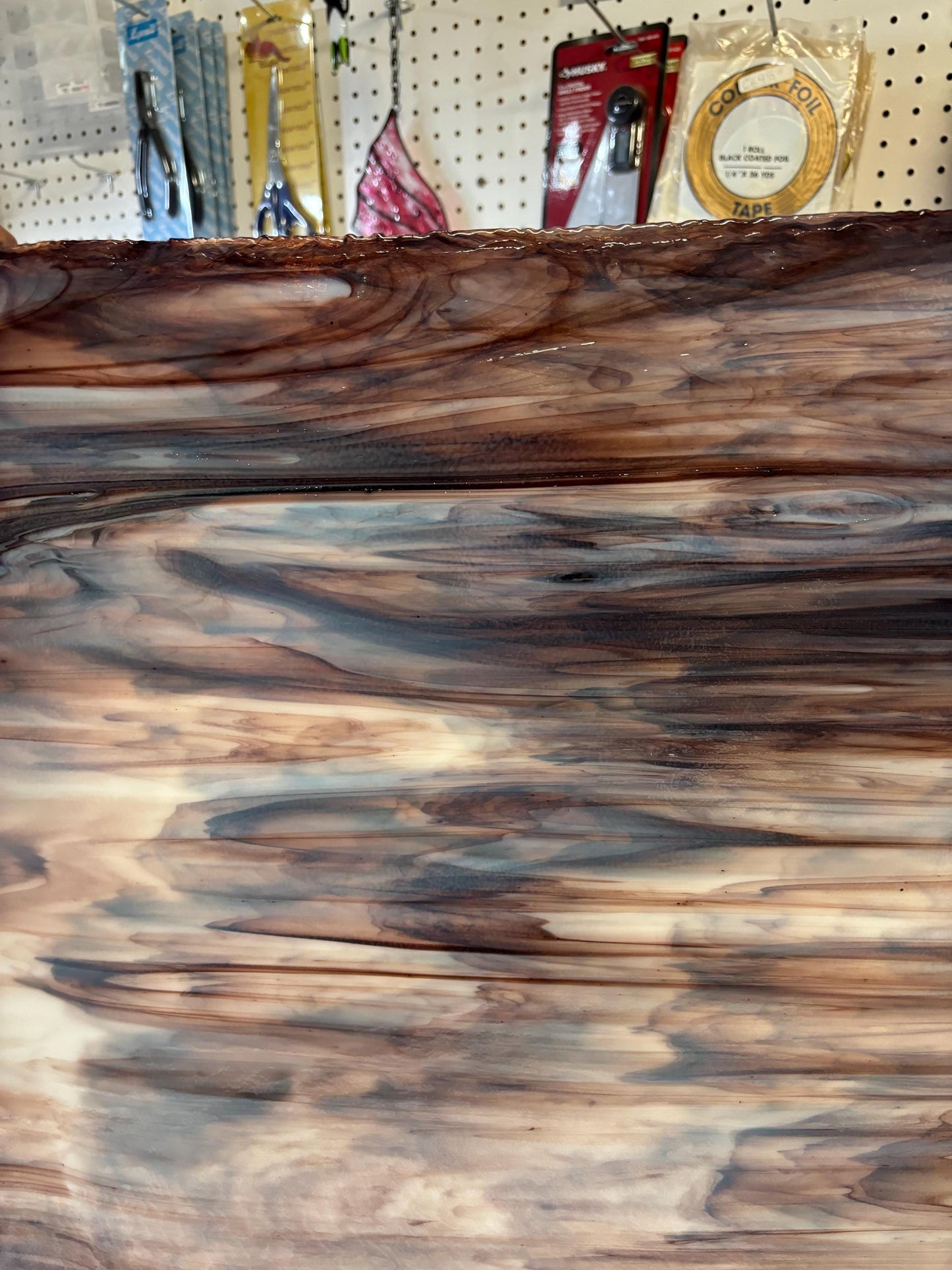 12" x 12” Youghiogheny Uncat - Brown and White (Youghiogheny Uncat 22)