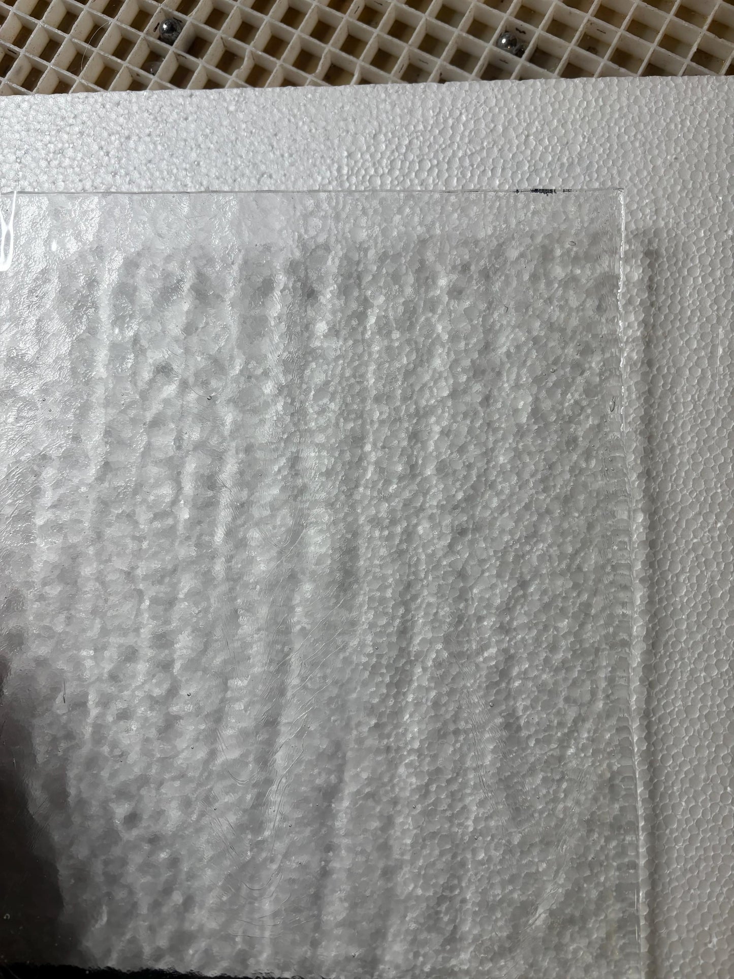 5" x 10” - Clear Single Rolled (Bullseye 1101-00)