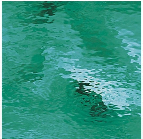 8" x 6" - Teal Green WaterGlass (Spectrum 523-2 W)