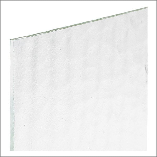 5" x 10” - Clear Single Rolled (Bullseye 1101-00)