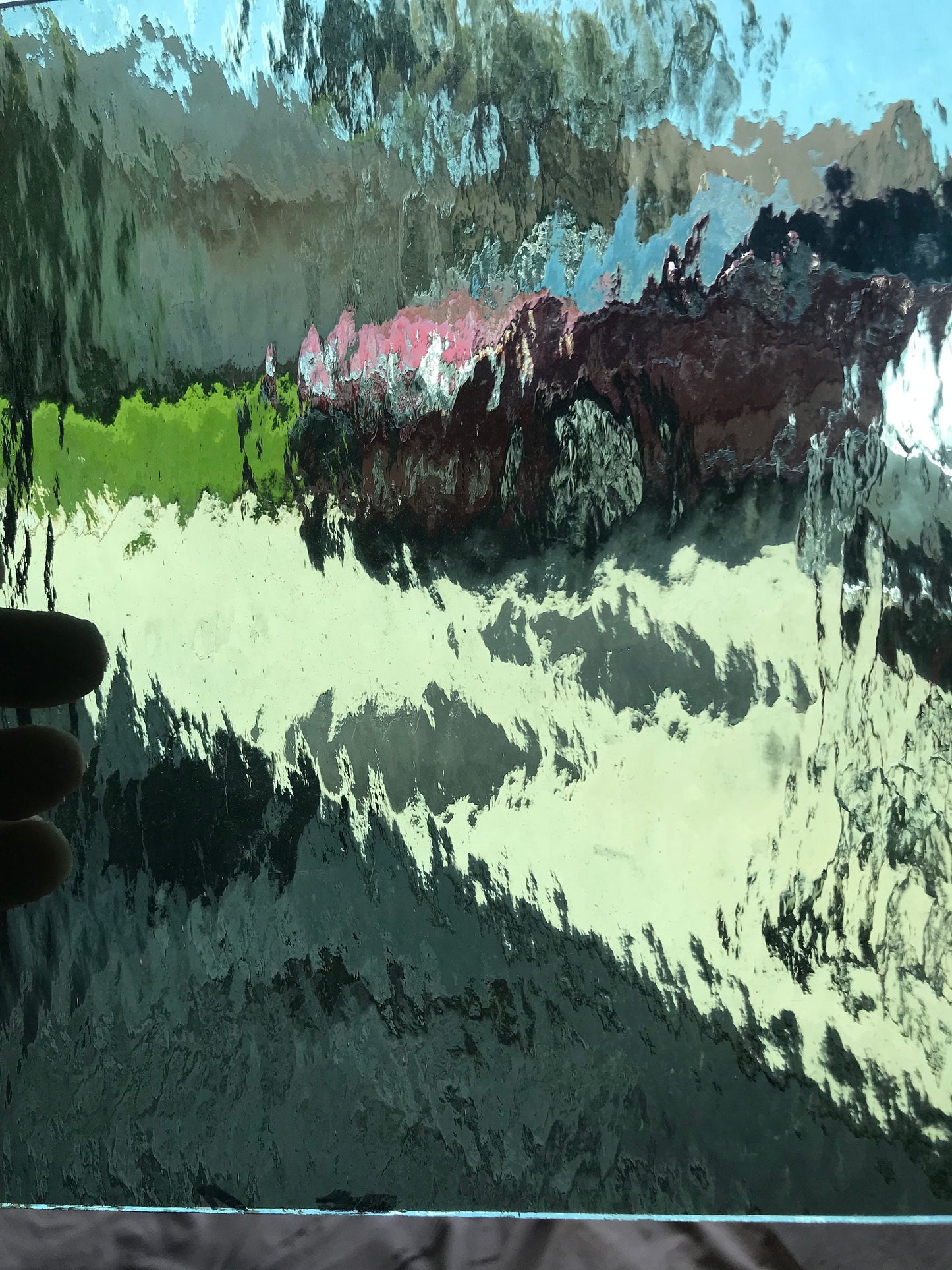 12” x 12” -Sea Green Rough Rolled (Spectrum 528-1 RR)