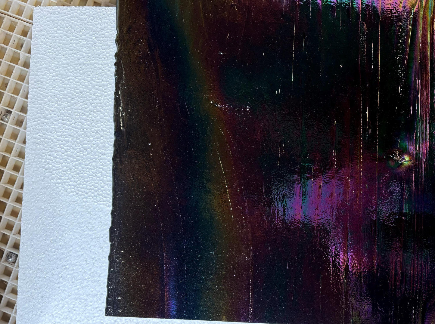 12" x 12" Jet Black Iridized (Youghiogheny Y96-737)