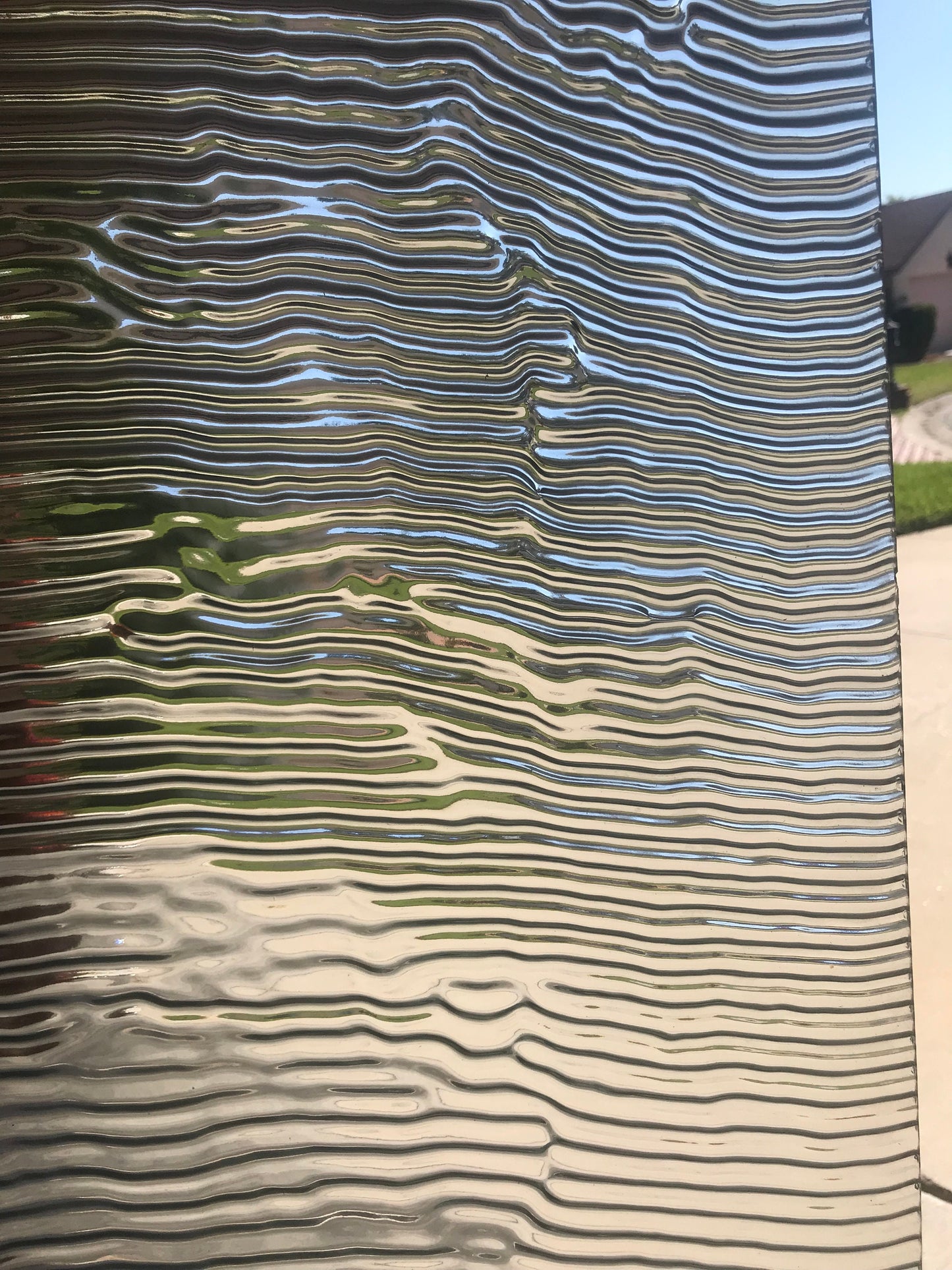 12” x 12” Clear Ripple (Spectrum 100 R)
