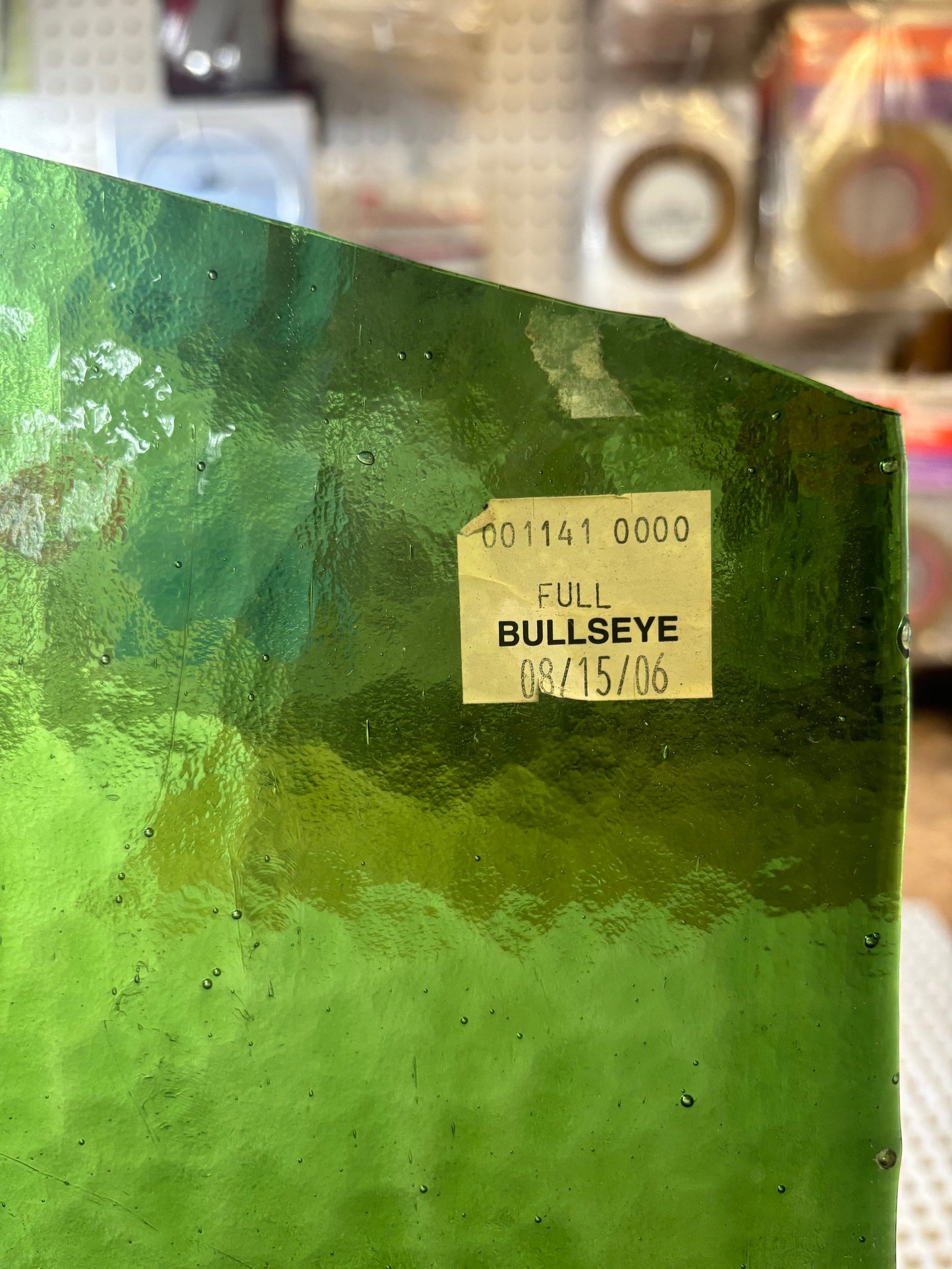 5" x 10" - Olive Green (Bullseye 1141-00)