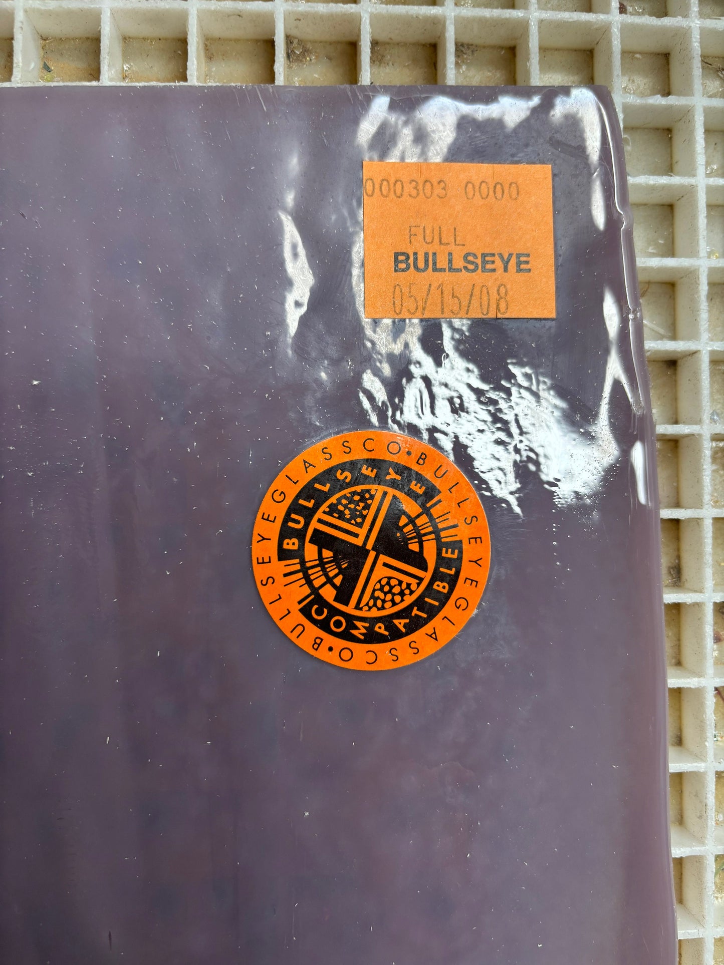 5" x 10" - Dusty Lilac Opal (Bullseye 0303-00)