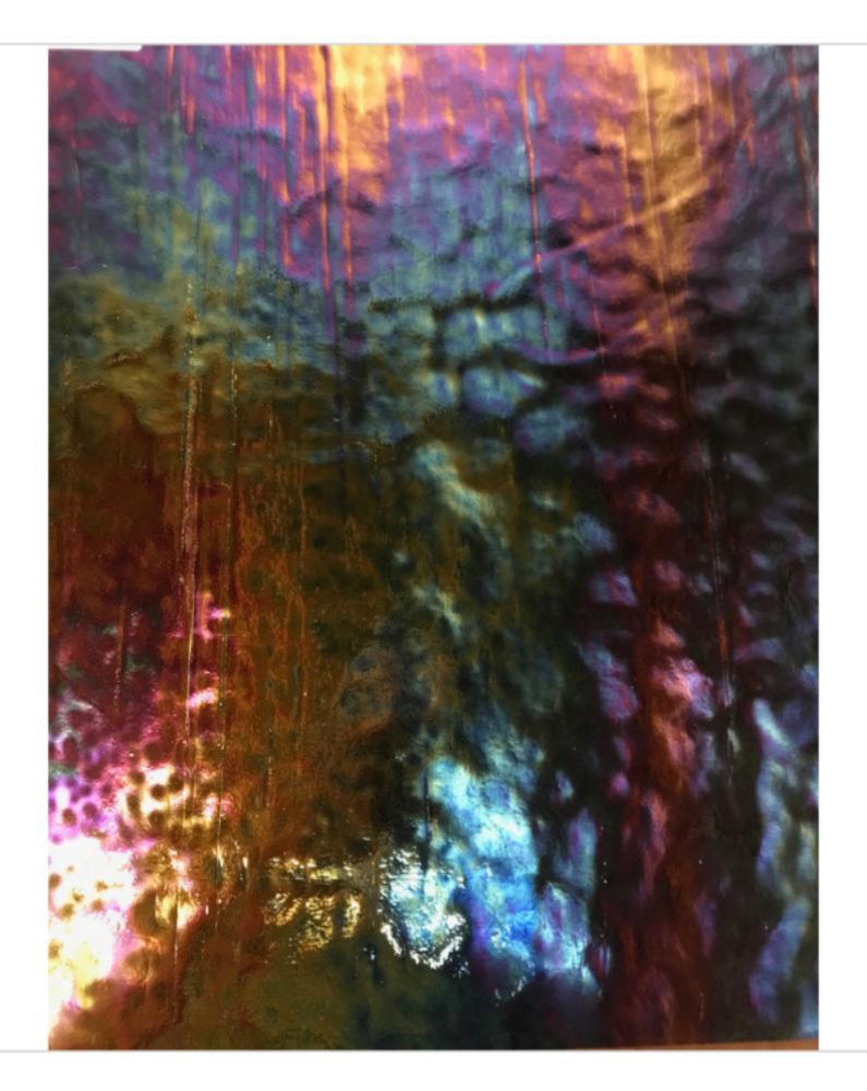 8" x 6" Black Iridescent (Youghiogheny 333 HSI)