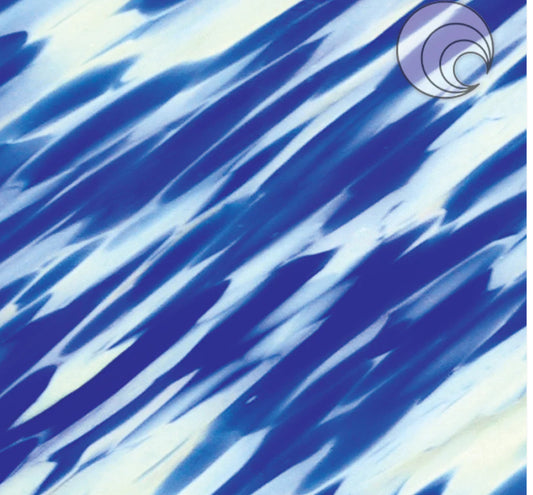 12" x 12" " 96 - “Vienna” Spirit Glass (Oceanside 431-76 SF)