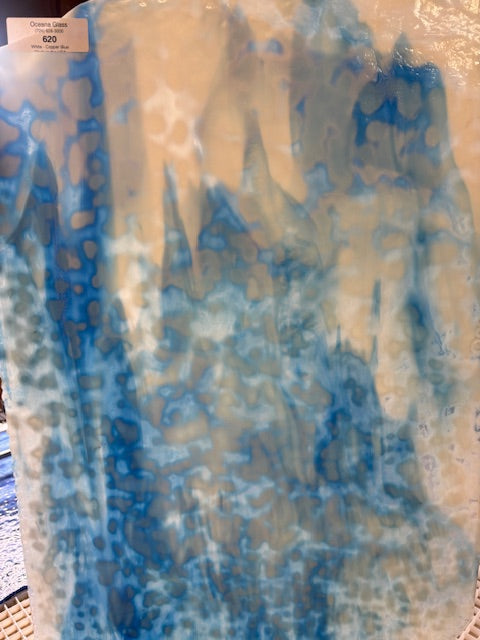 8" x 6" - Oceana Blue and White (Oceana 620) (Copy)