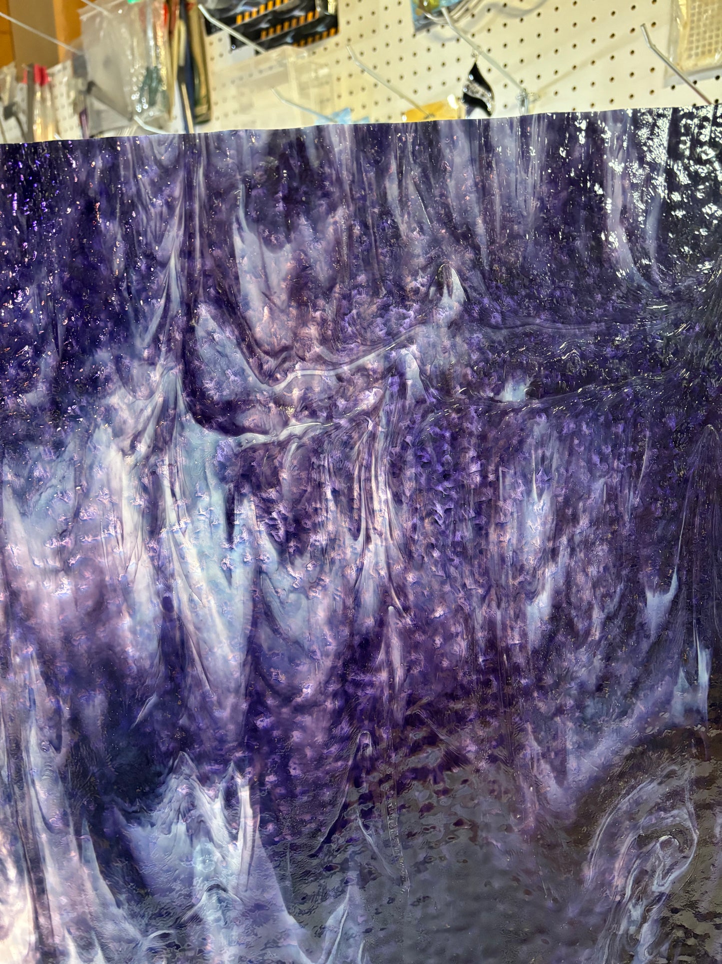 8" x 6" Purple and White Granite (Youghiogheny 3001 G)