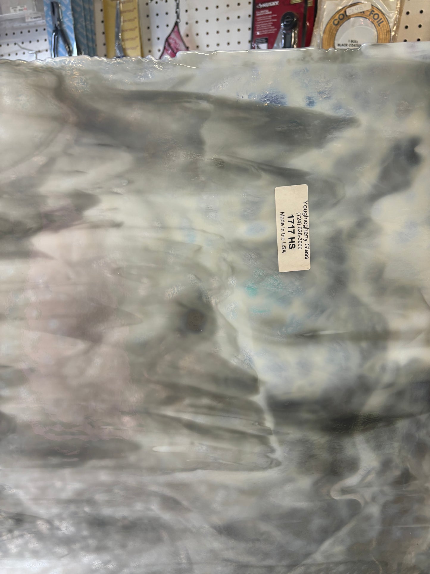12" x 12" Gray and White High Strike (Youghiogheny 1717 HS)