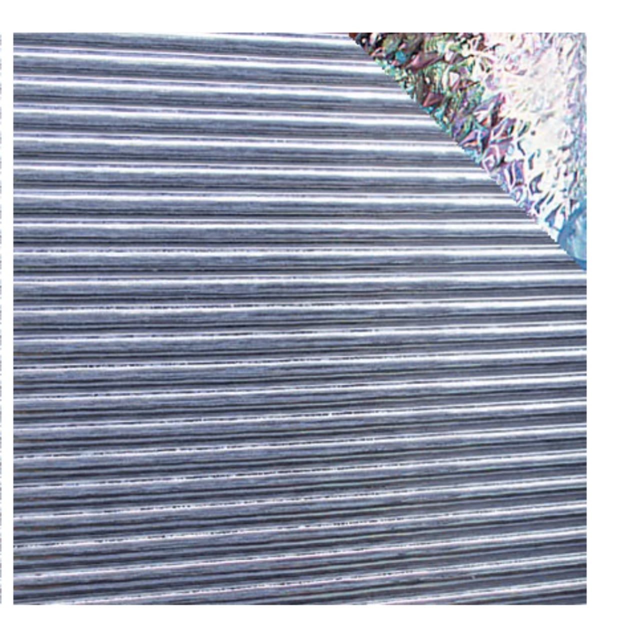 12" x 12" - Spectrum Quarter Reed Iridescent - 100QRI