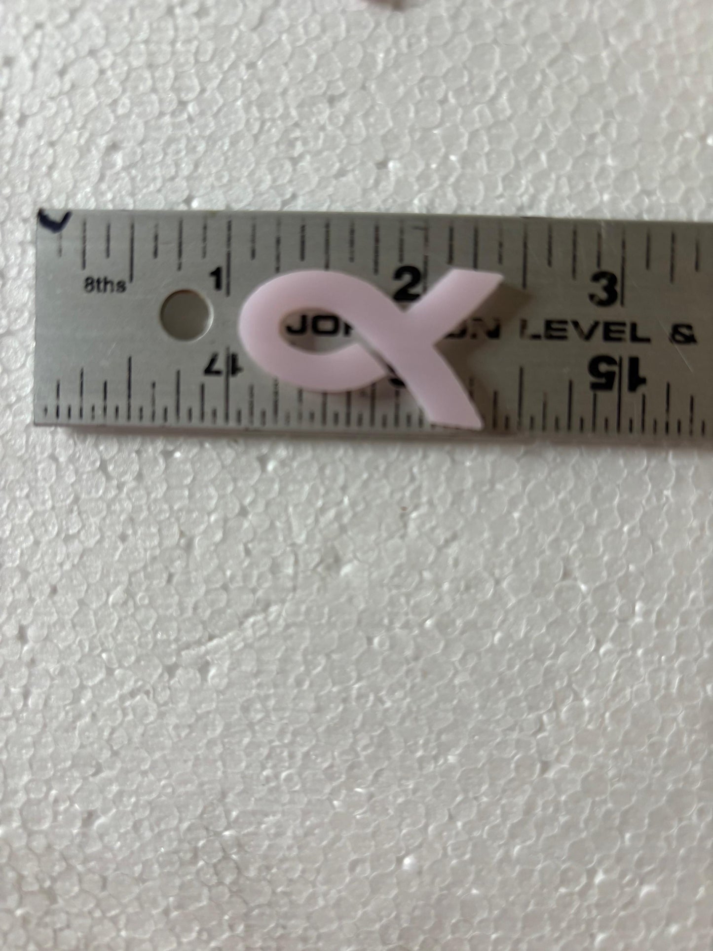 Pink Ribbons Fusible 96- Pack of 5