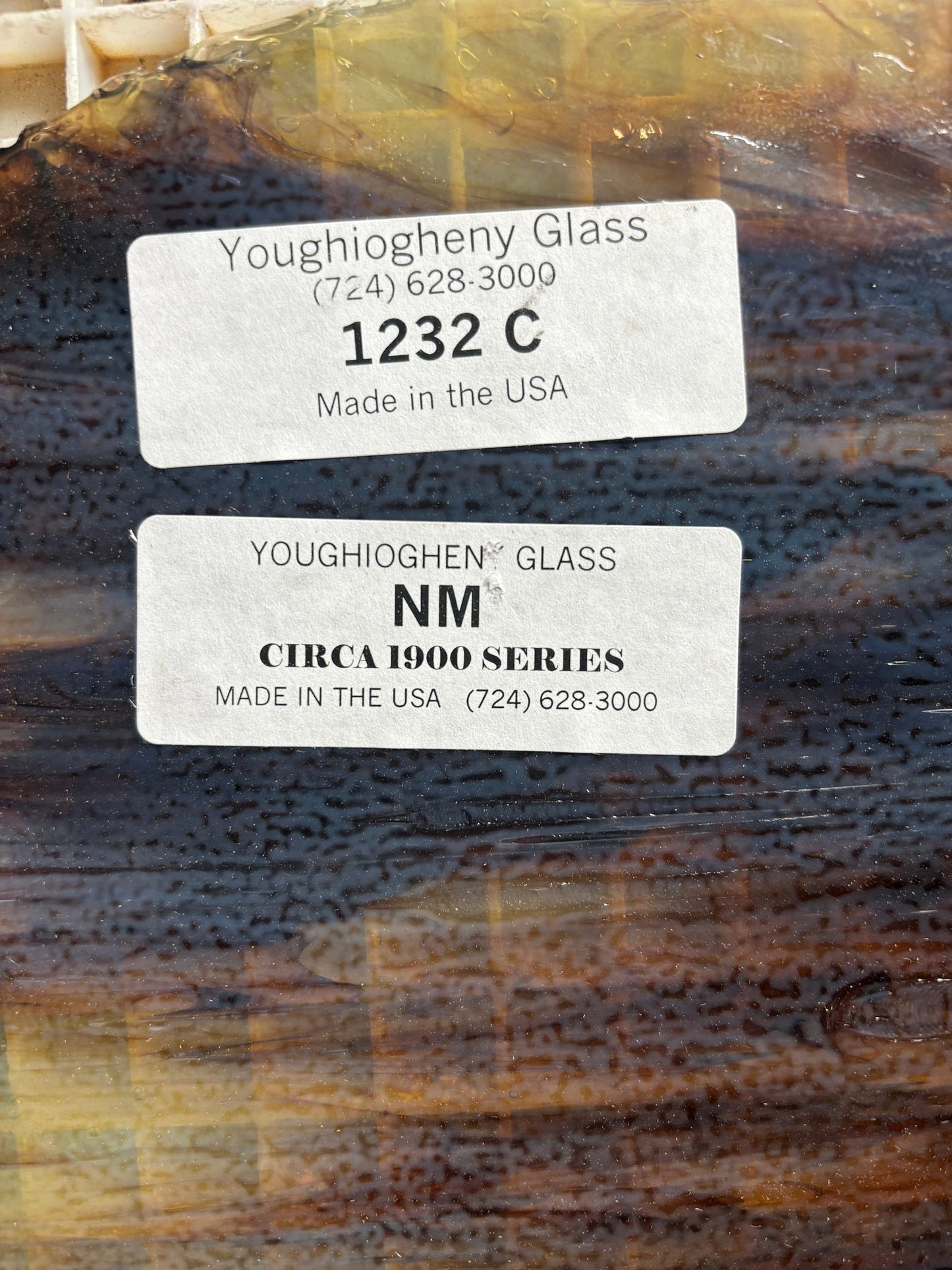 8" x 6" Brown Streaky (Youghiogheny 1232 Circa)