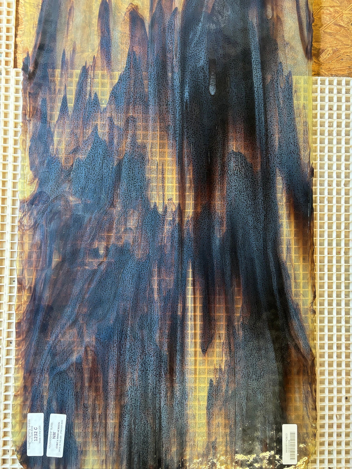 8" x 6" Brown Streaky (Youghiogheny 1232 Circa)