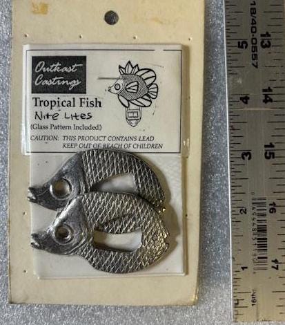 Lead Casting Fish Nightlight - Includes Pattern