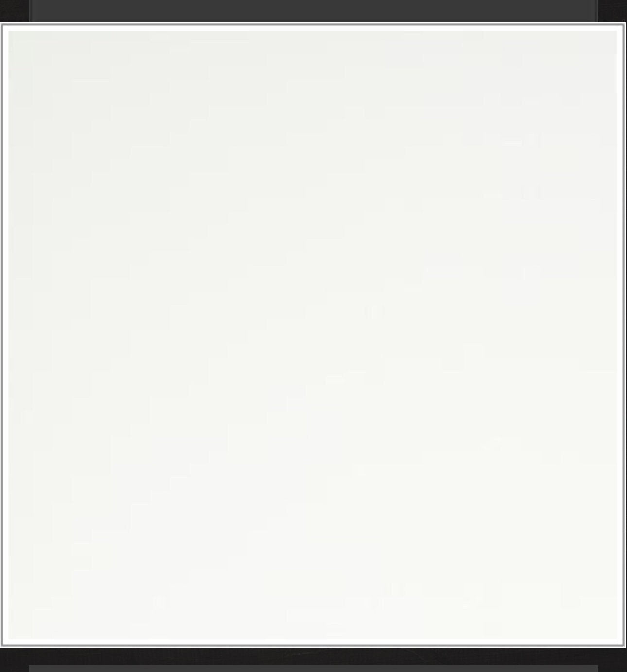 5" x 10" - Opaque White (Bullseye 0013-30)