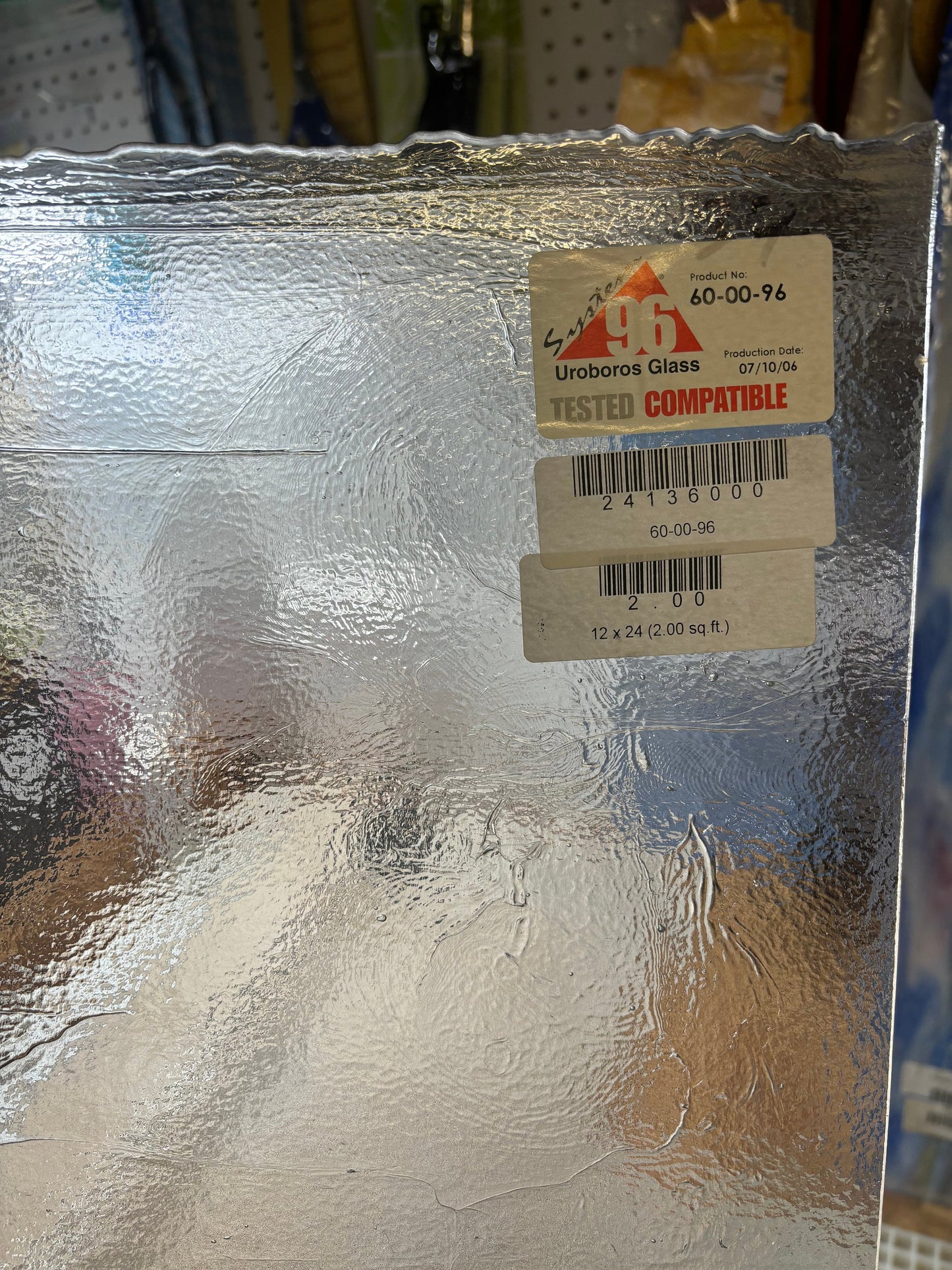 12” x 12” 96 Clear (Uroboros by Oceanside 60-00-96)