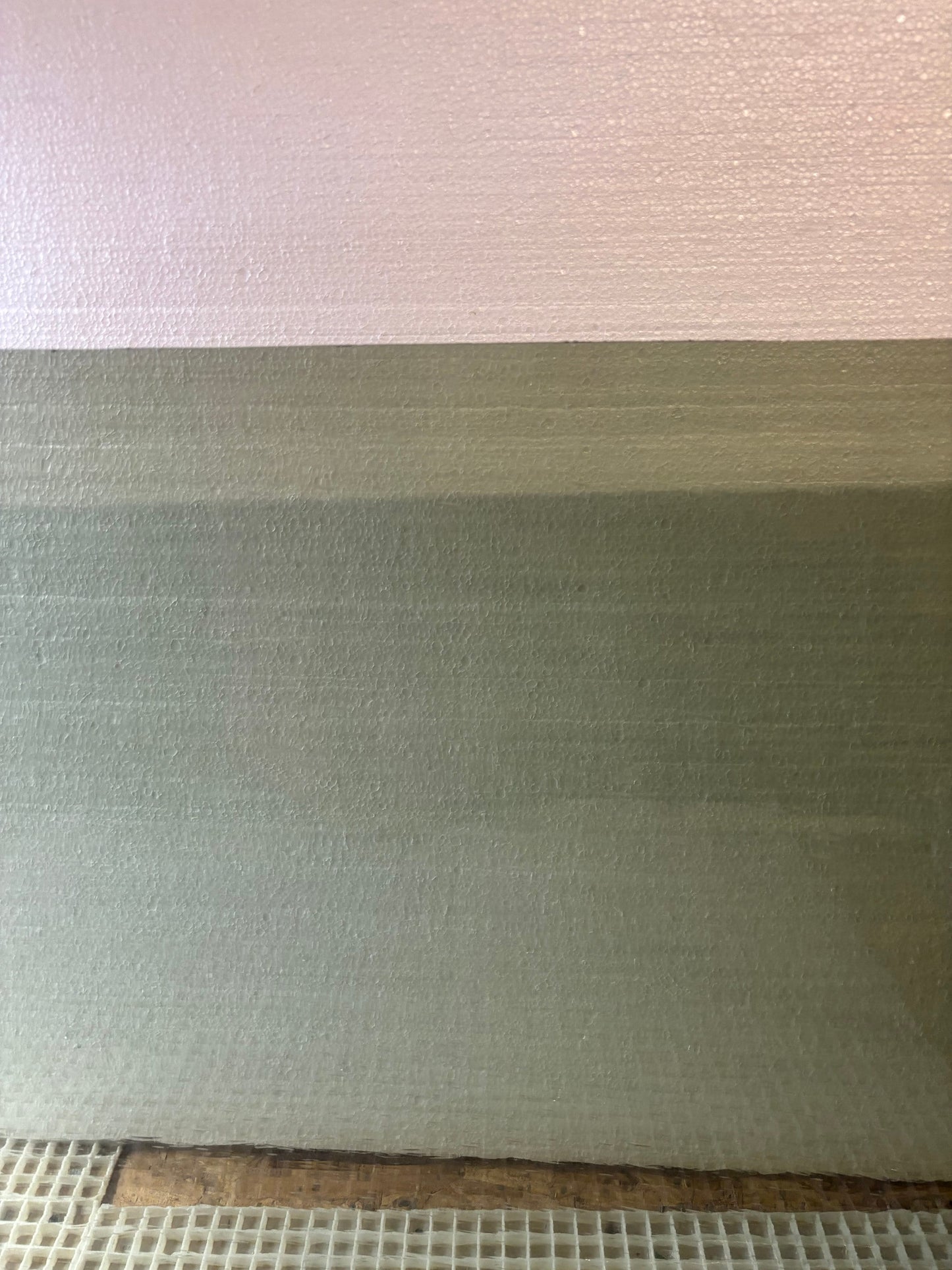12" x 12" - Krosno Mouth Blown Light Gray PLEASE READ