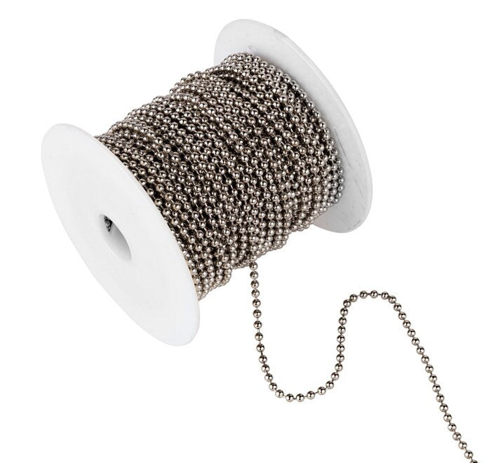 10 ft #6 Nickel Ball Chain