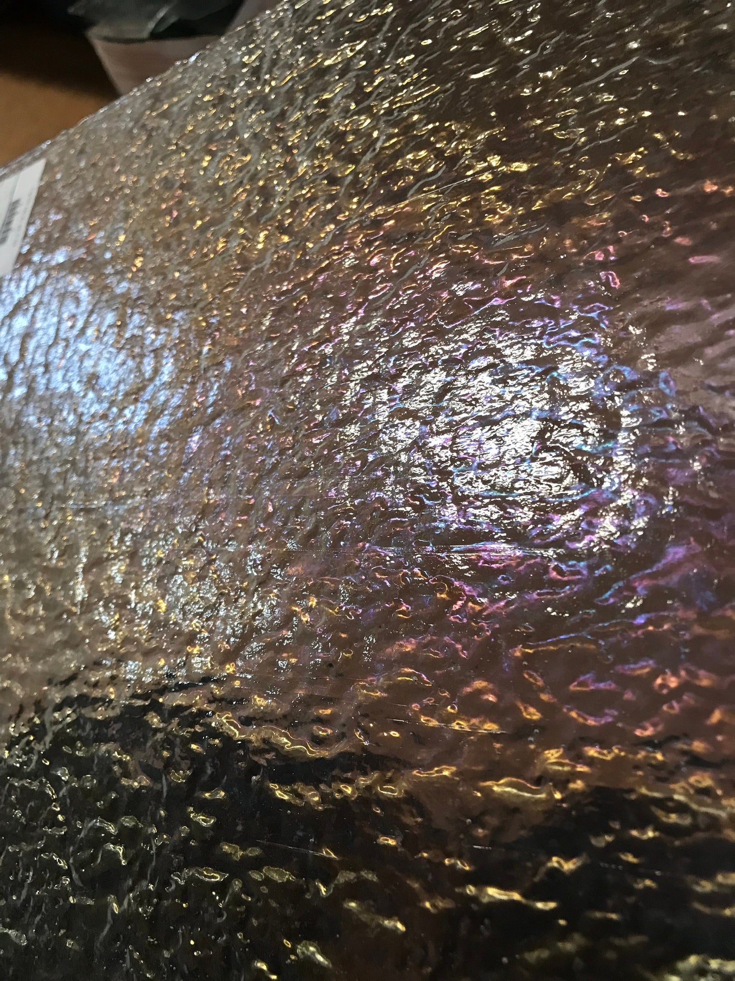 12” x 12” Clear Granite Iridescent (Uroboros 65-00-96 IRID)