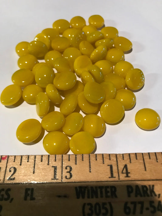 Stained Glass Sheet, 8" x 6"  - 96 Sunflower Pebbles (Spectrum 267-72 PF)