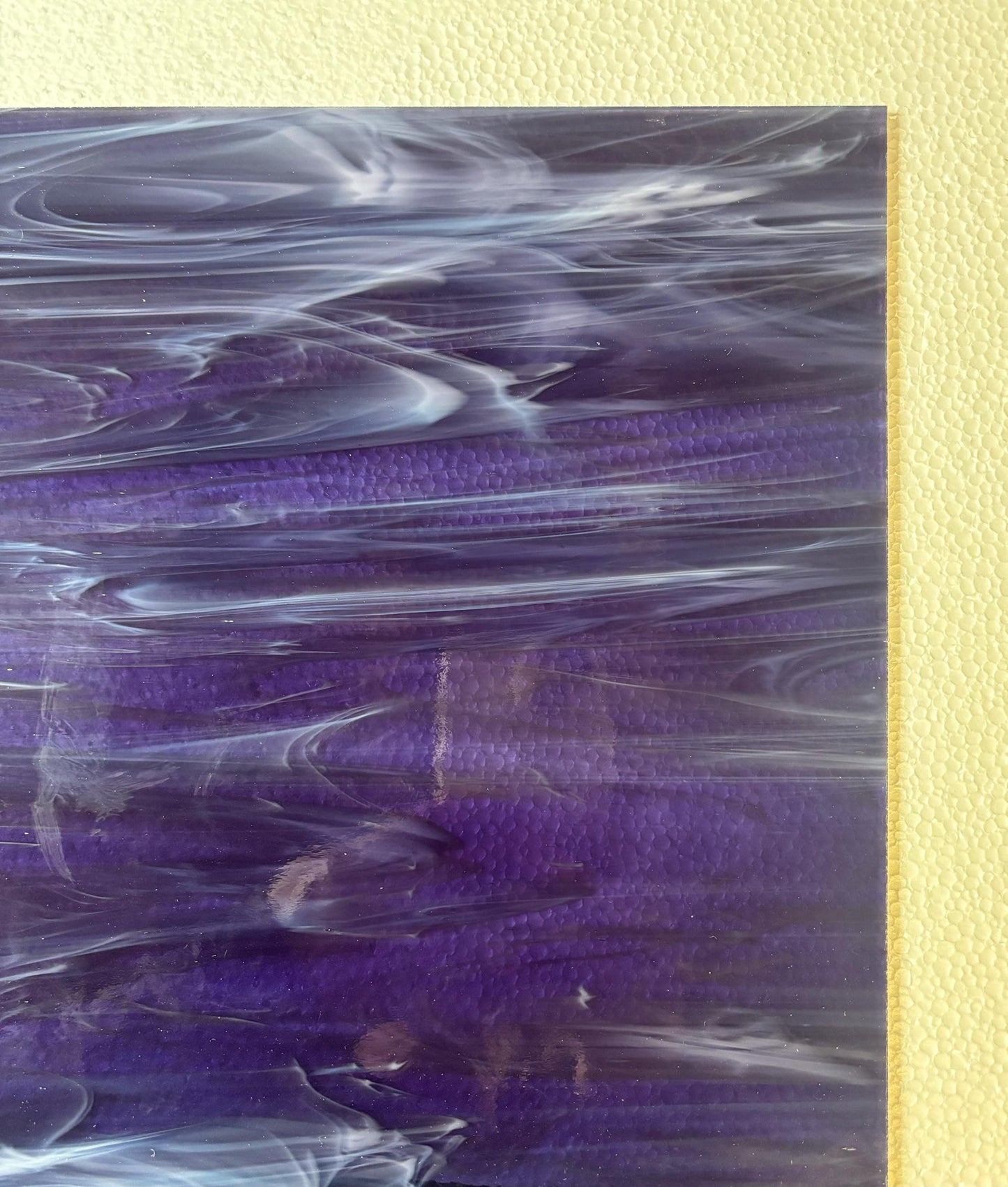 12" x 12" 96 Grape and White Wispy (Oceanside 843-92 SF)