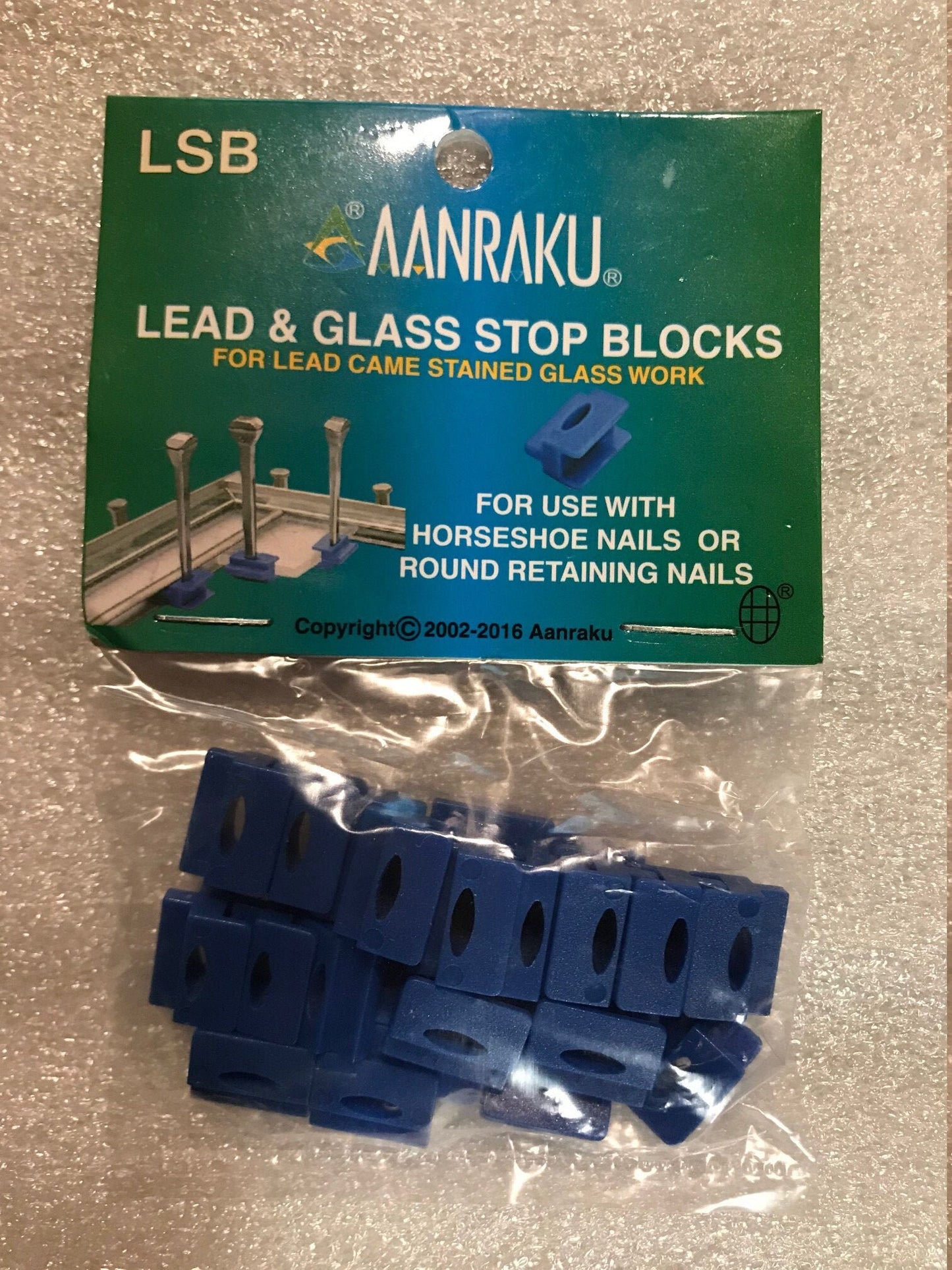 Aanraku Lead & Glass Stop Blocks - 1 pk