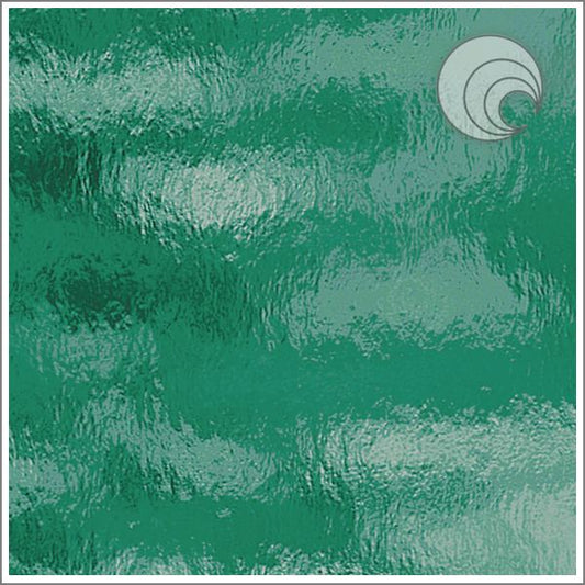 12x12  - Teal Green Rough Rolled 96 - 523-2 RRF