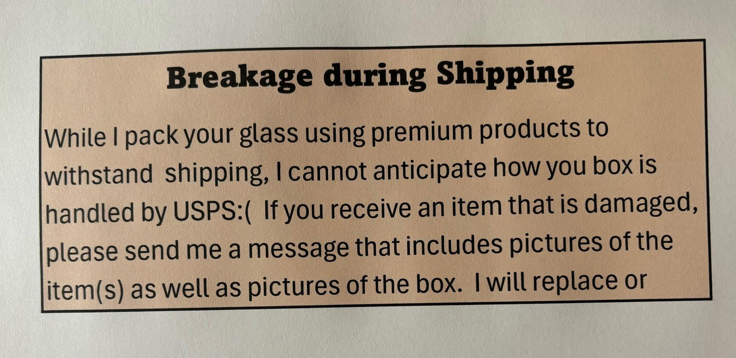 10" x 10"  - Clear Rainbow Iridized (Bullseye 1101-0031)