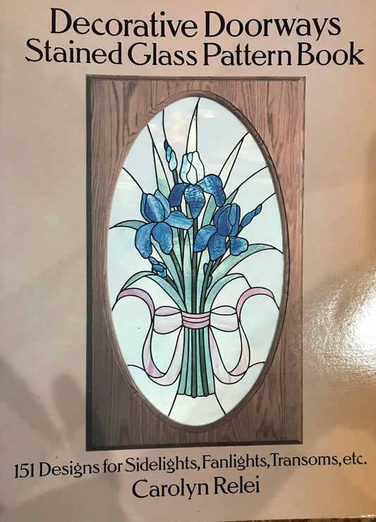 Decorative Doorways Stained Glass Book *Please Read Description