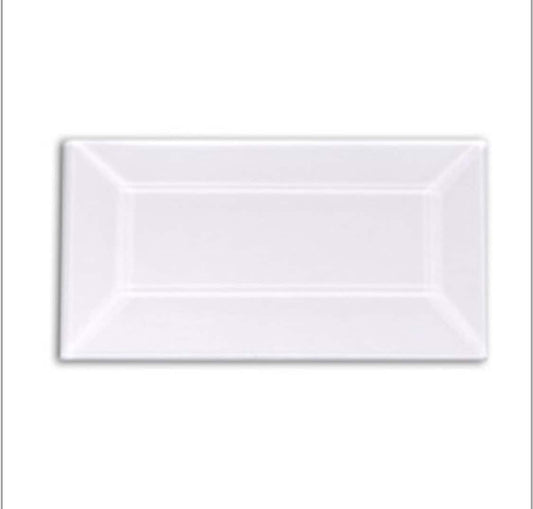 4” x 10” Clear Rectangle  Bevel - Set of 5