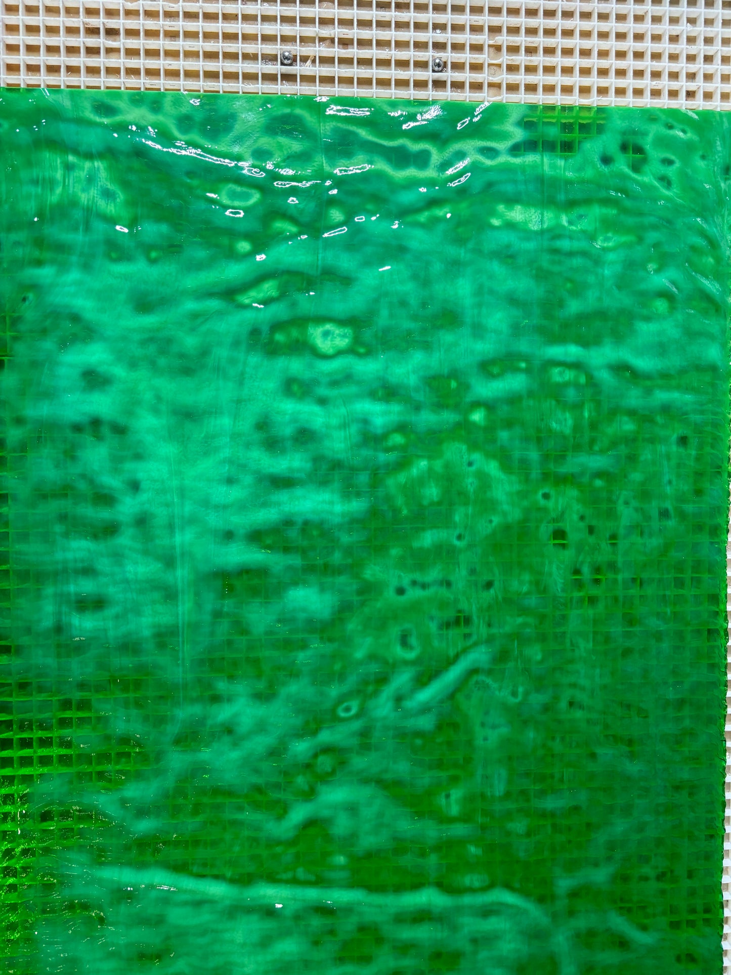 8" x 6"  Green Ripple Uncat (Youghiogheny)